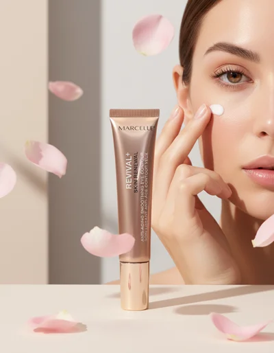 کرم ضد پیری و صاف‌کننده کانتور دور چشم Revival+ مارسل کانادا